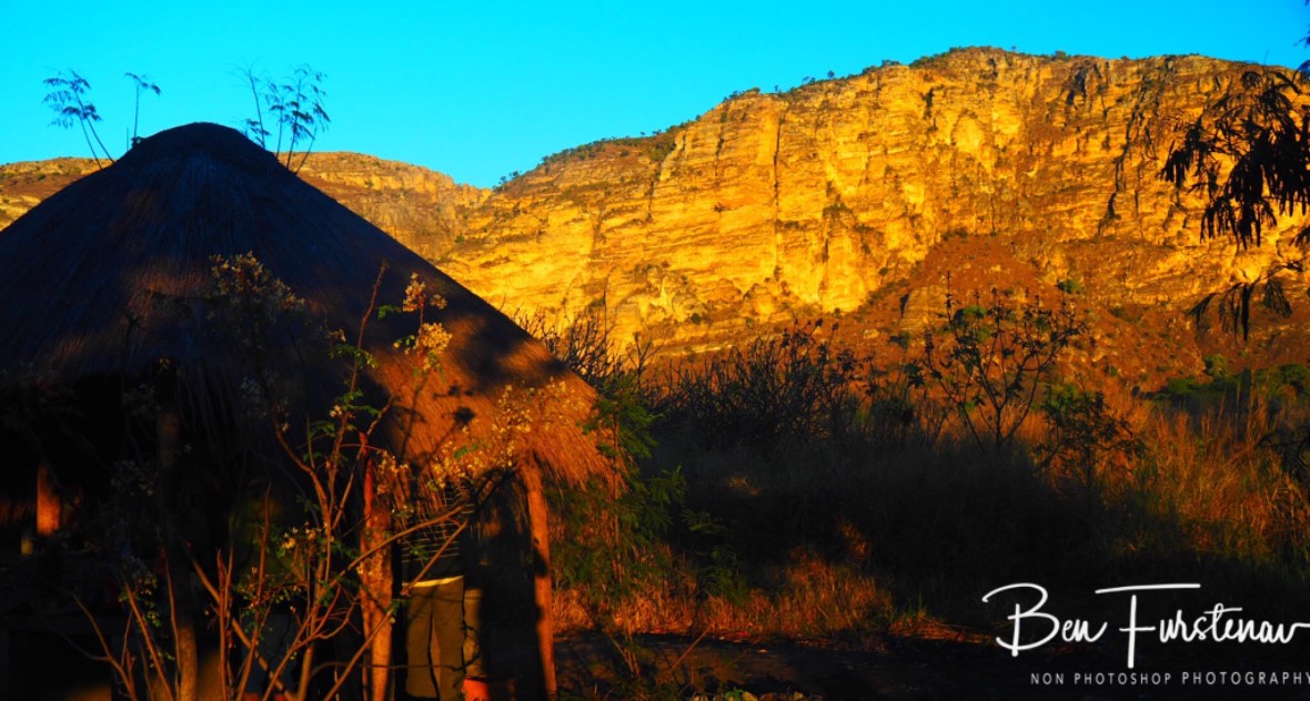 Highland camping near the escarpment 