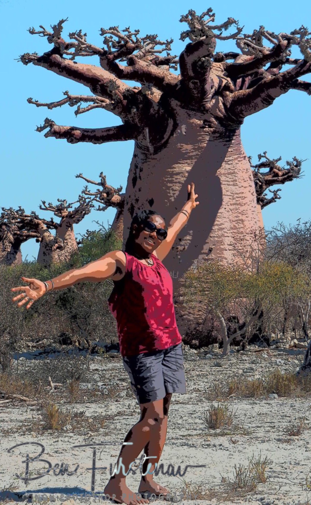 Ninah Clara’s Version of a Baobab tree