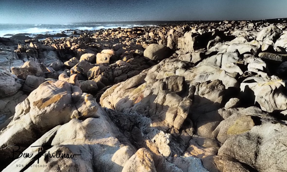 Rocky shoreline along the Western Coast