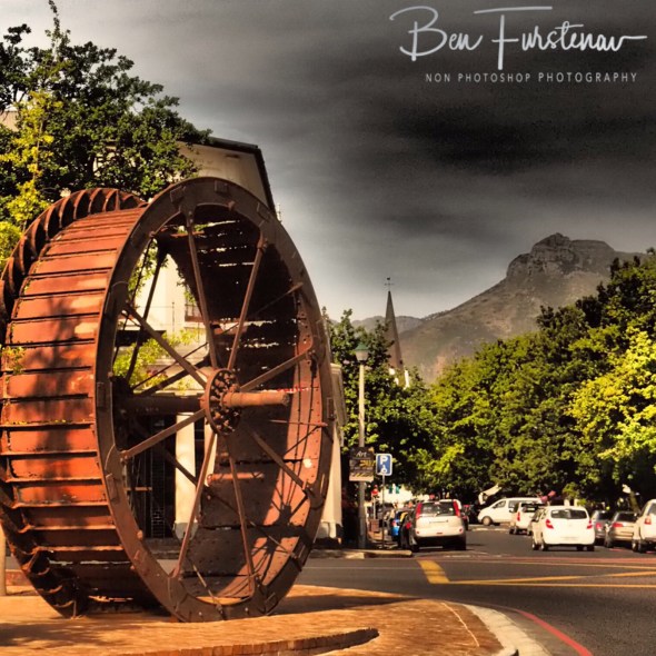 City centre in Stellenbosch