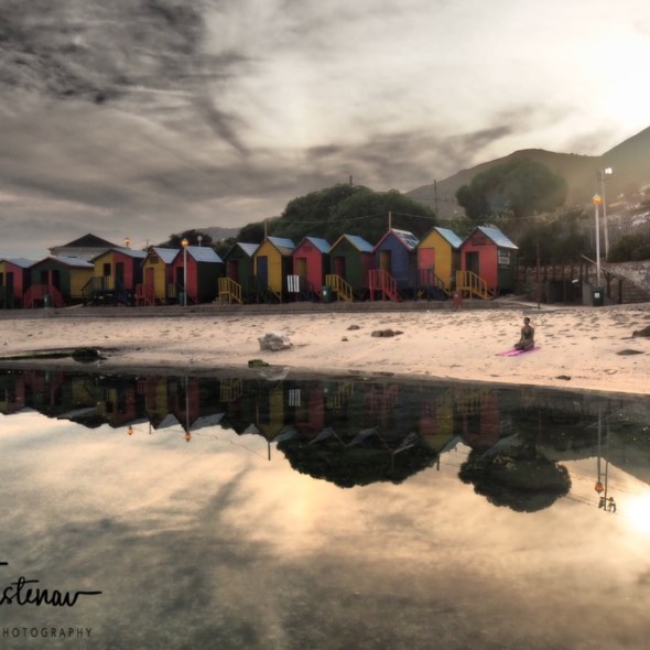 Pool reflections, Cape of good hope