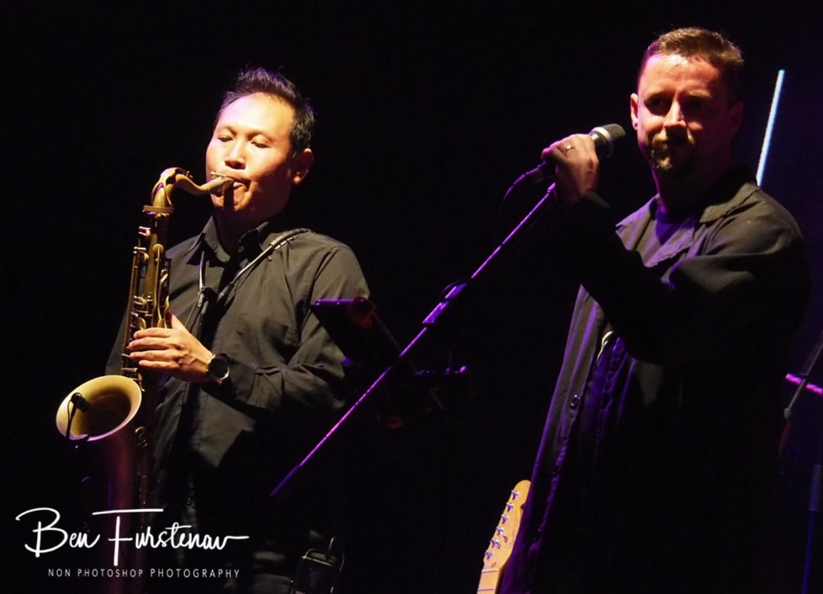 Mauritian Pink Floyd Tribute Band in action, 