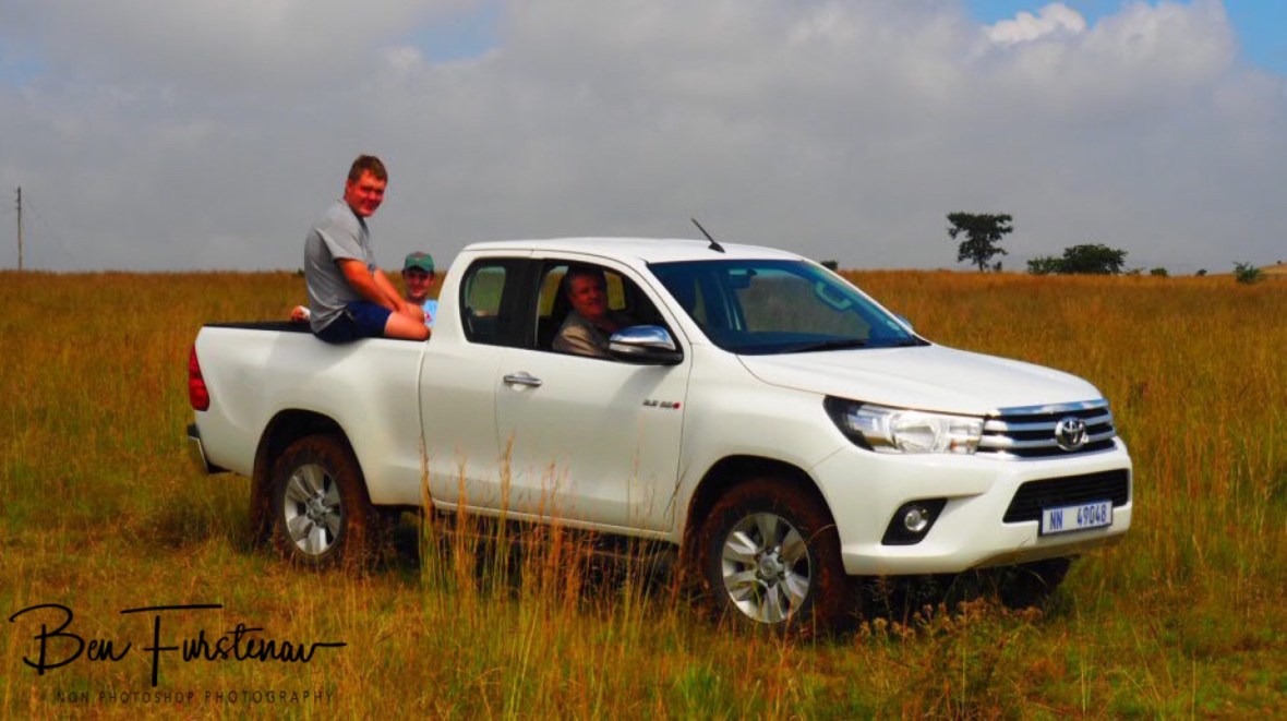 Pieter‘s new Bakkie on a test drive, Newcastle 