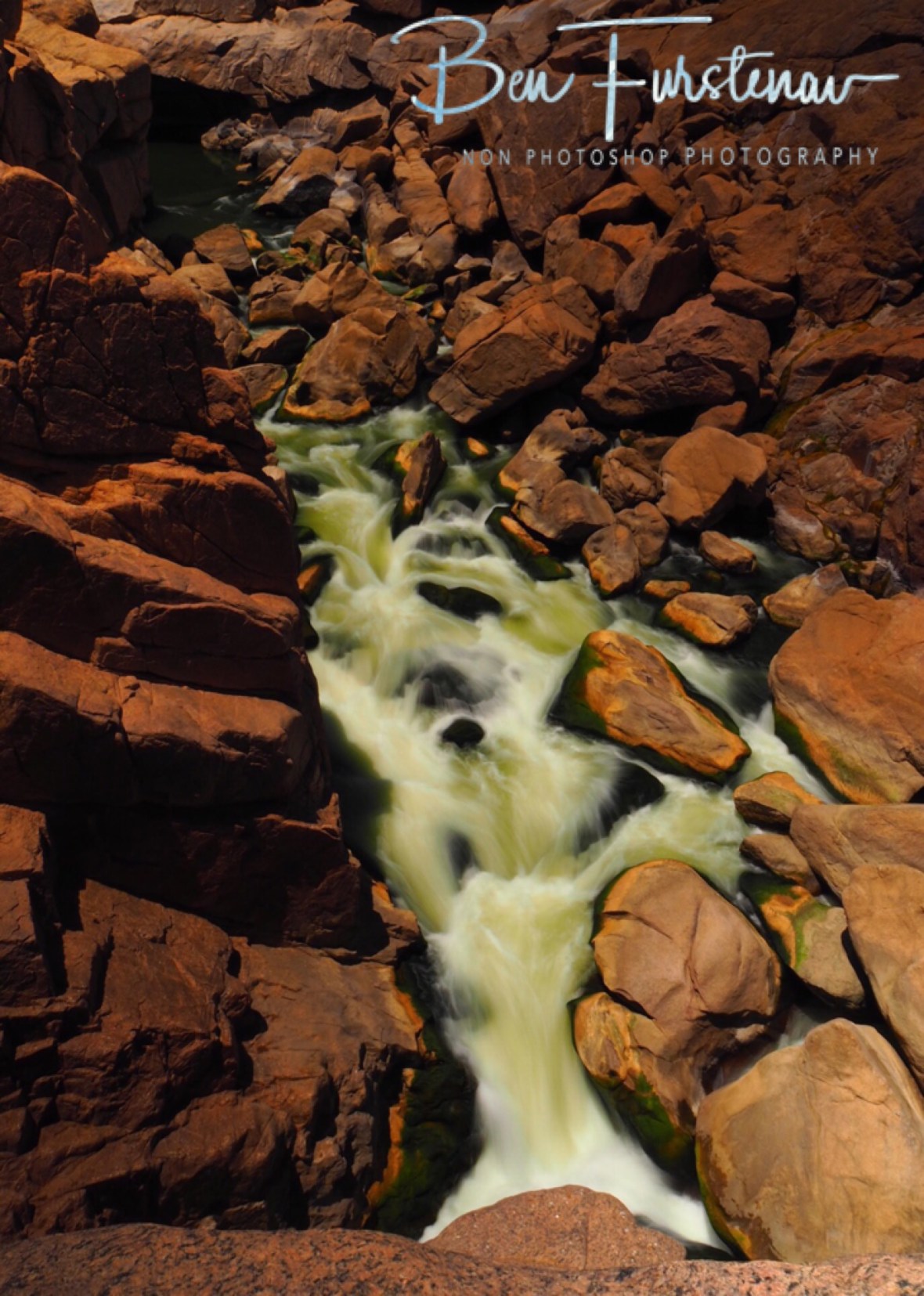 Augrabis Falls in low flow, Northern Cape