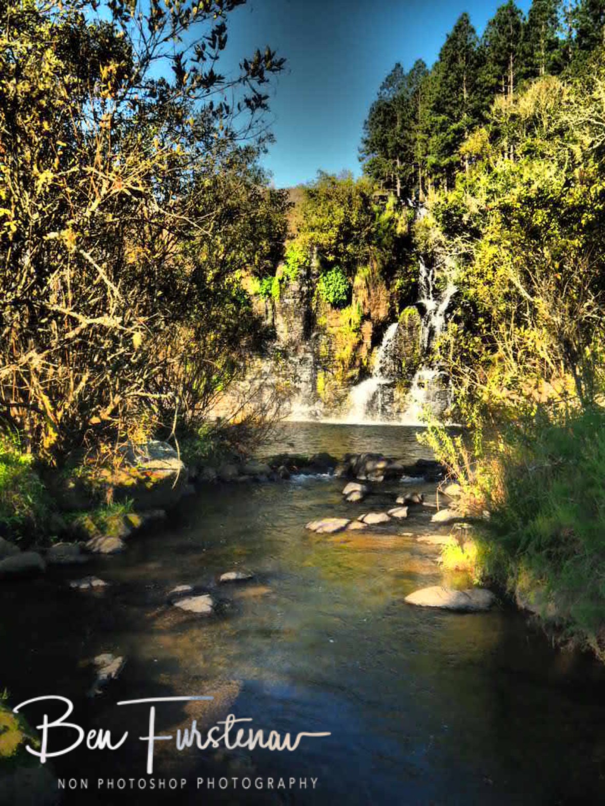 Forest Falls creek and waterfalls, Sabie
