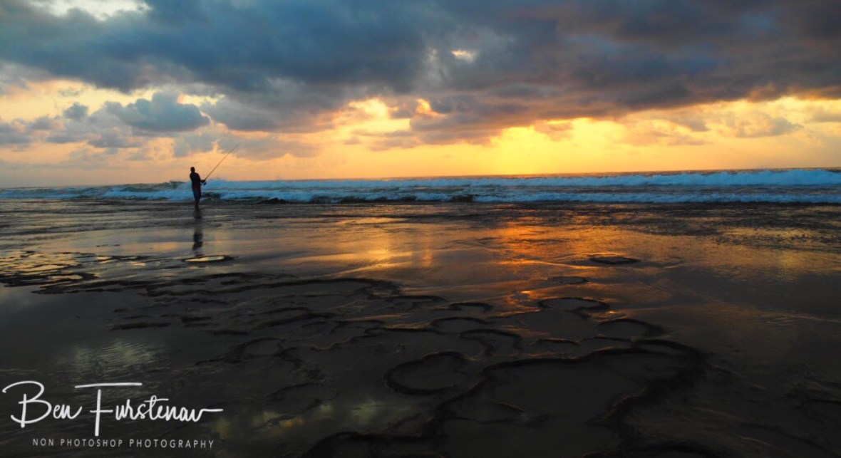 Early morning fisherman, Machangulo Peninsula