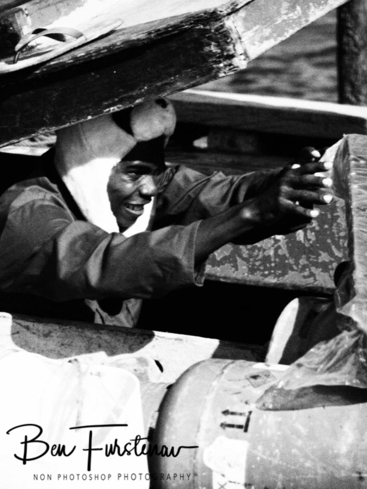 Panda deckhand, Santa Maria, Machangulo Peninsula 