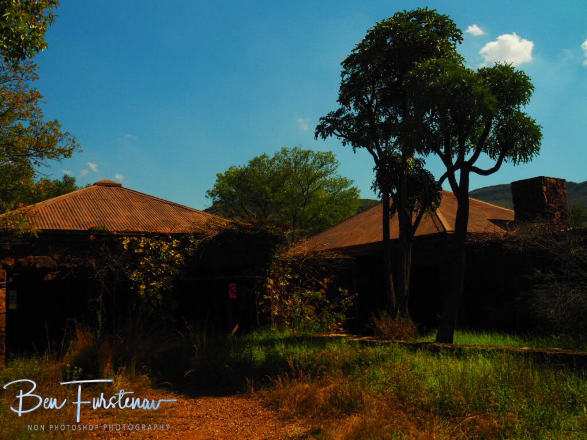 Farmhouse made out of bricks centuries ago, Northern Drakenberg 
