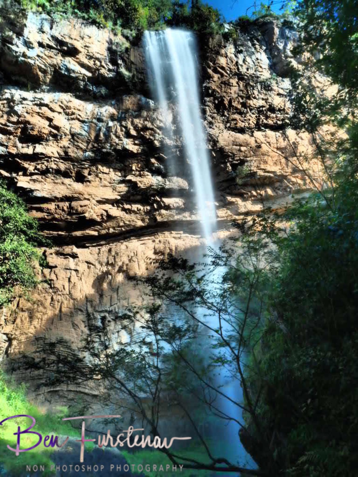 Bridal Veil Falls, A long way down, Sabie