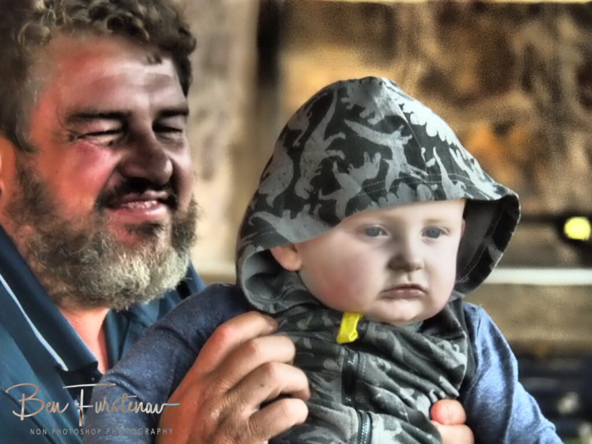 Proud grandfather Jacques, Sabie 