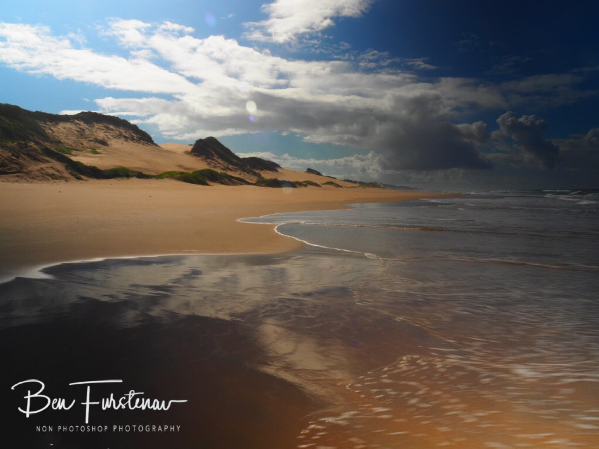 Wave cloud reflections, Machangulo Peninsula