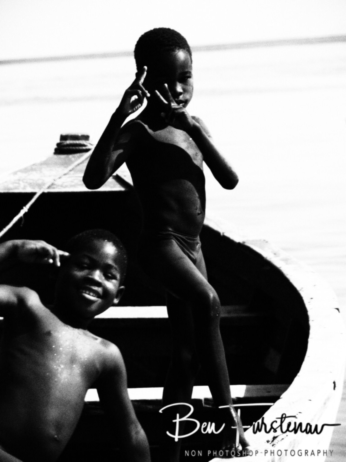 Looking cool in Chembe, Cape Maclear, Lake Malawi, Malawi 