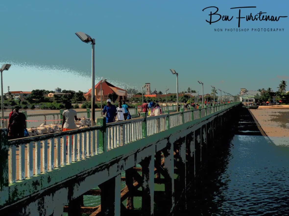 Long jetty, Inhambane, Mozambique