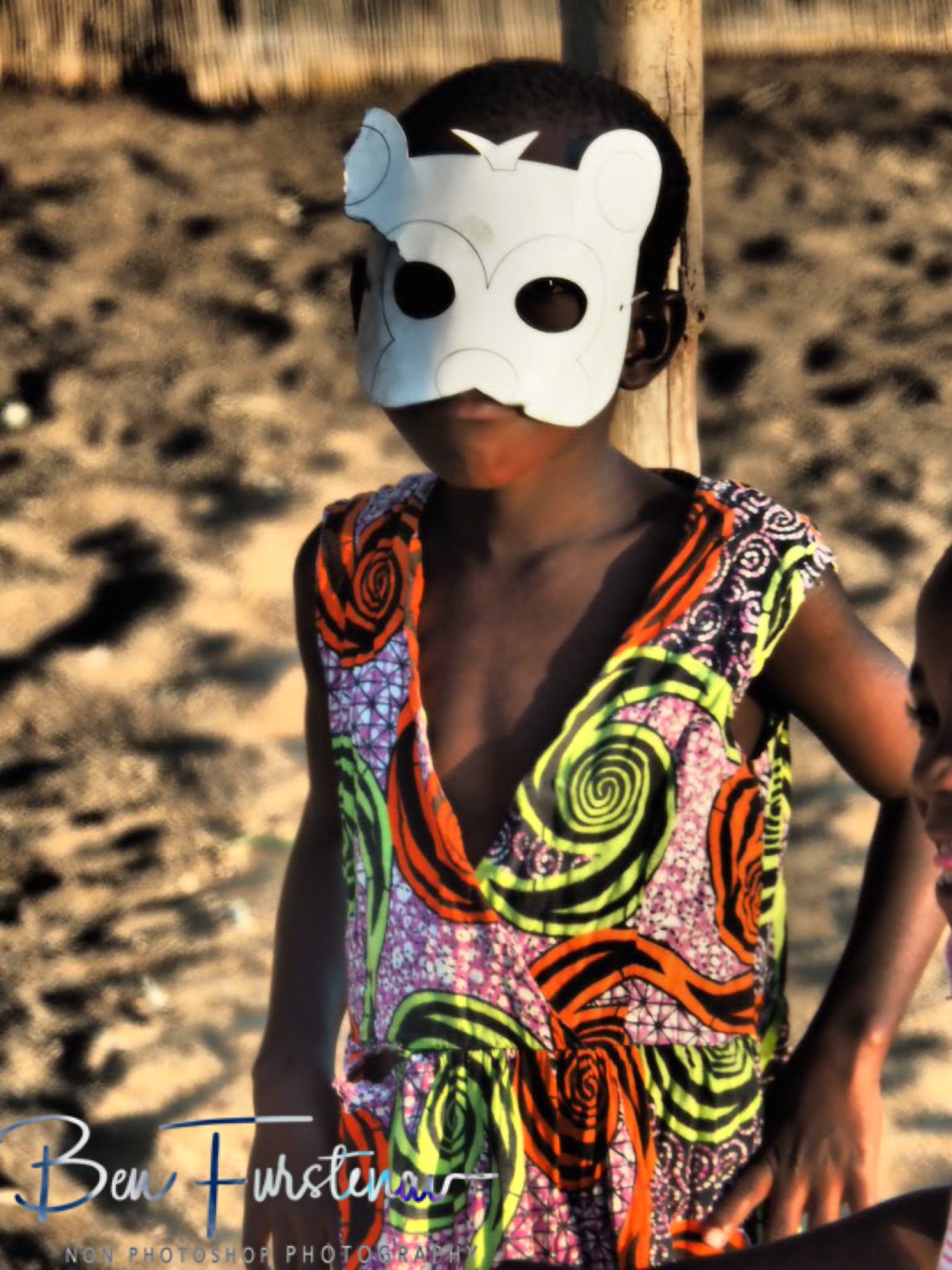 Masquerade in Chembe, Cape Maclear, Lake Malawi, Malawi