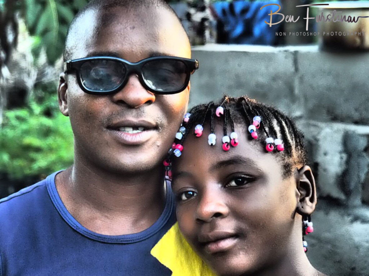 Father and daughter, Inhambane, Mozambique