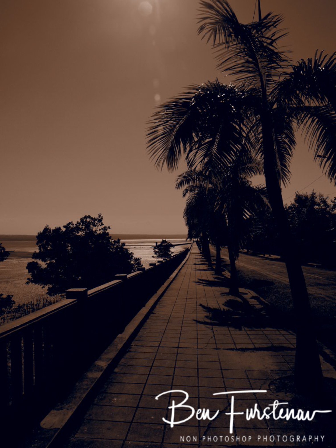 Forgotten promenade, Inhambeae, Mozambique