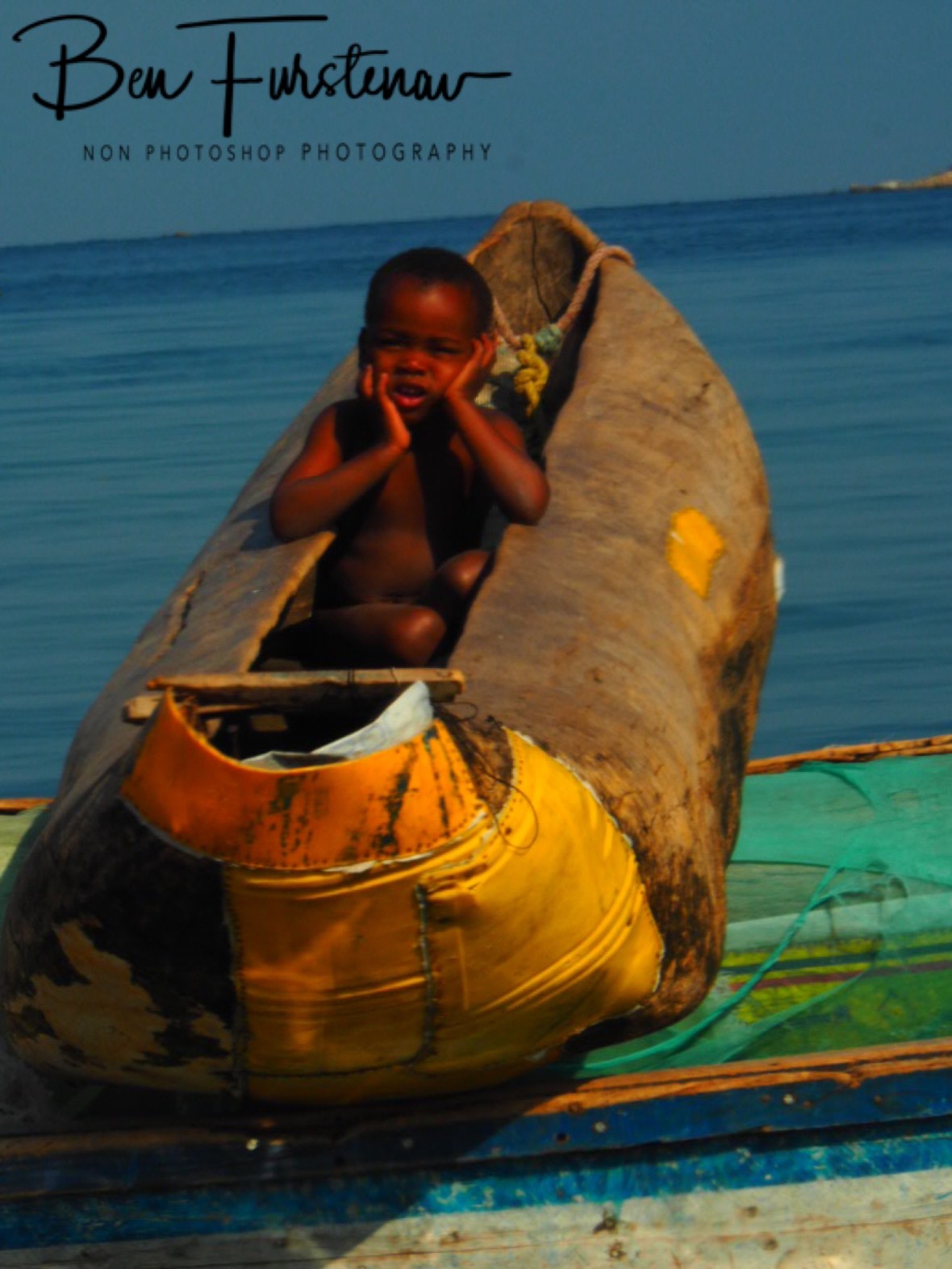 Banana boat dry dock in Chembe, Cape Maclear, Lake Malawi, Malawi 