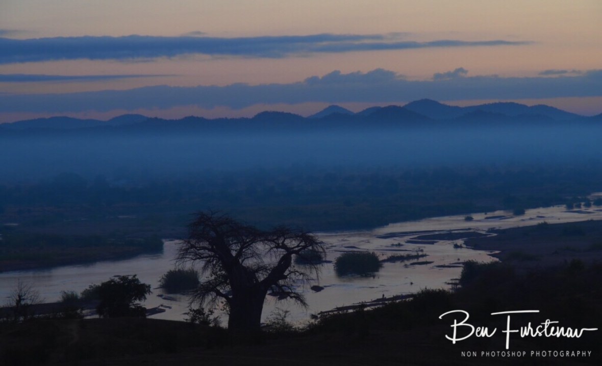 Singled out by the river, Tete, Mozambique 