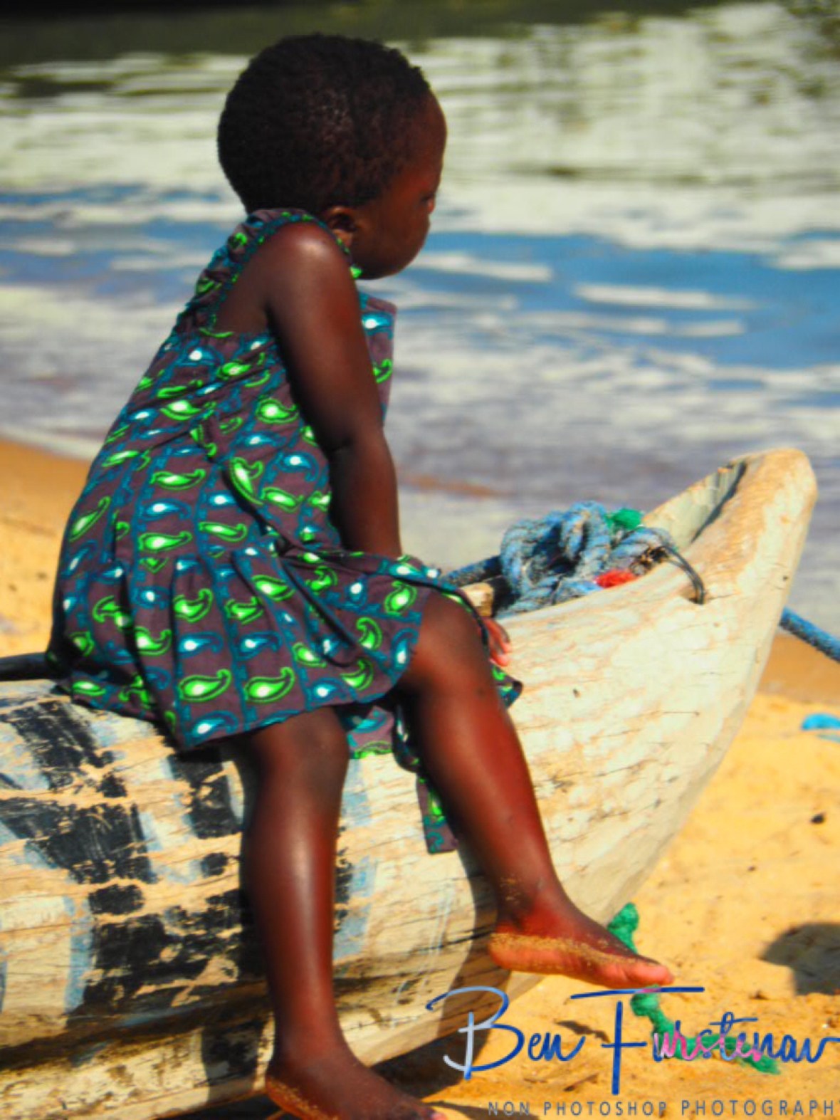 Drifting away in Chembe, Cape Maclear, Lake Malawi, Malawi 