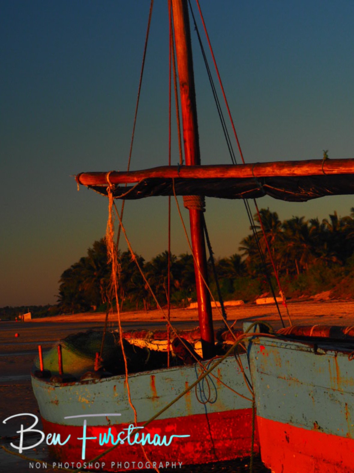 Dhow on dhow, Vilankulo, Mozambique 