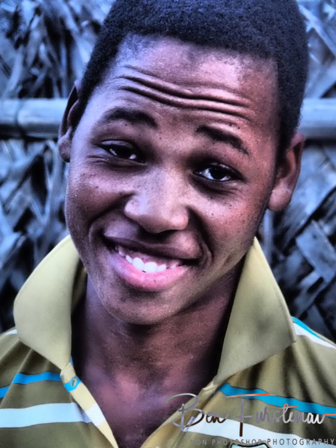 Son and ‘bartender’ Manu, Inhambane, Mozambique