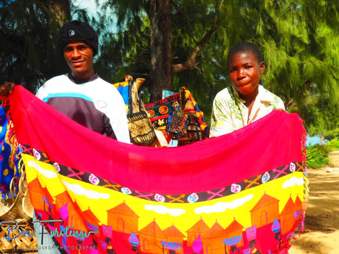 Father and son, Vilankulo, Mozambique