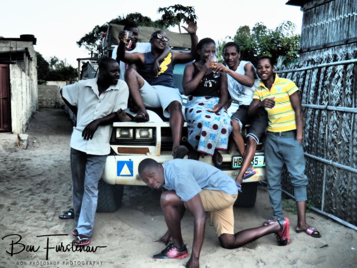 Charles was the entertainer, Inhambane, Mozambique 