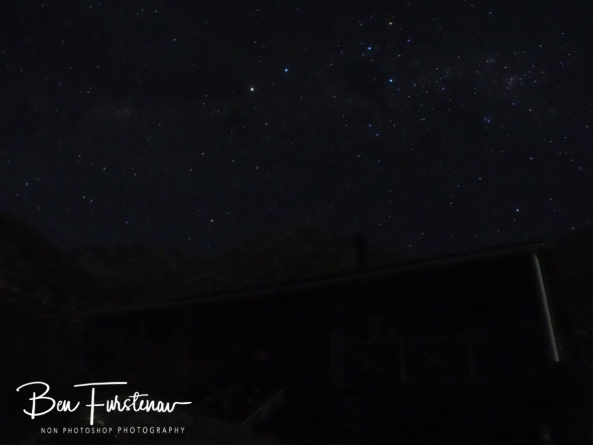 Southern Cross over Chisepo Hut, Mulanje Mountains, Malawi 