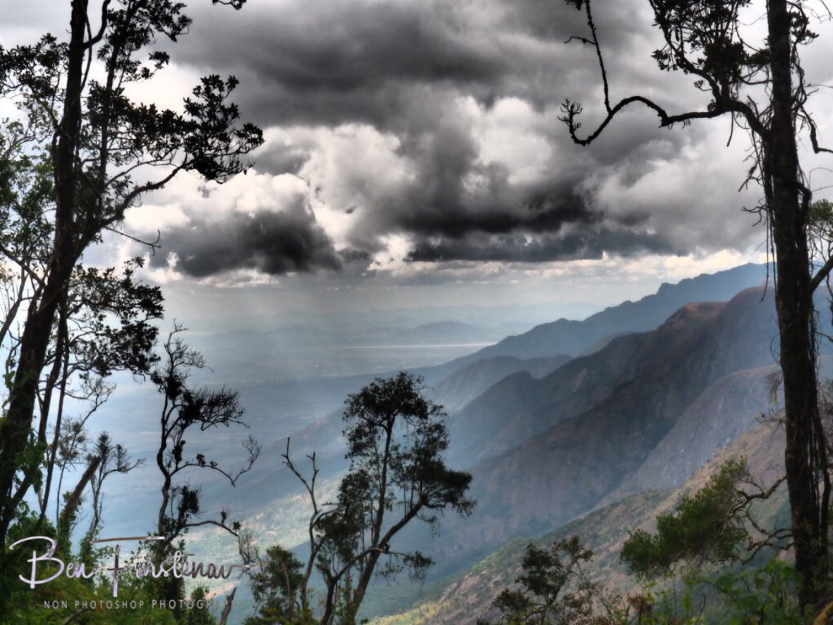 Dramatic near and far, Mulanje Mountains, Malawi 