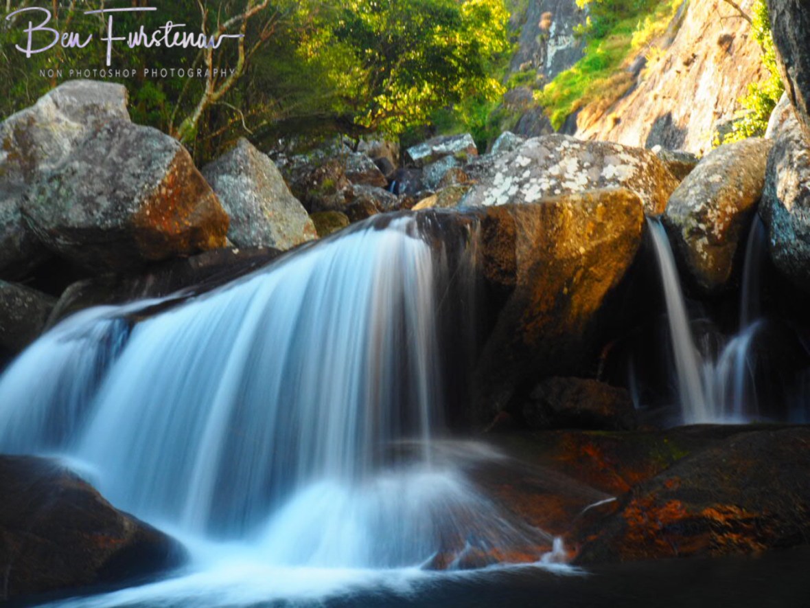 Cascading to the valley, Mulanje Mountains, Malawi 