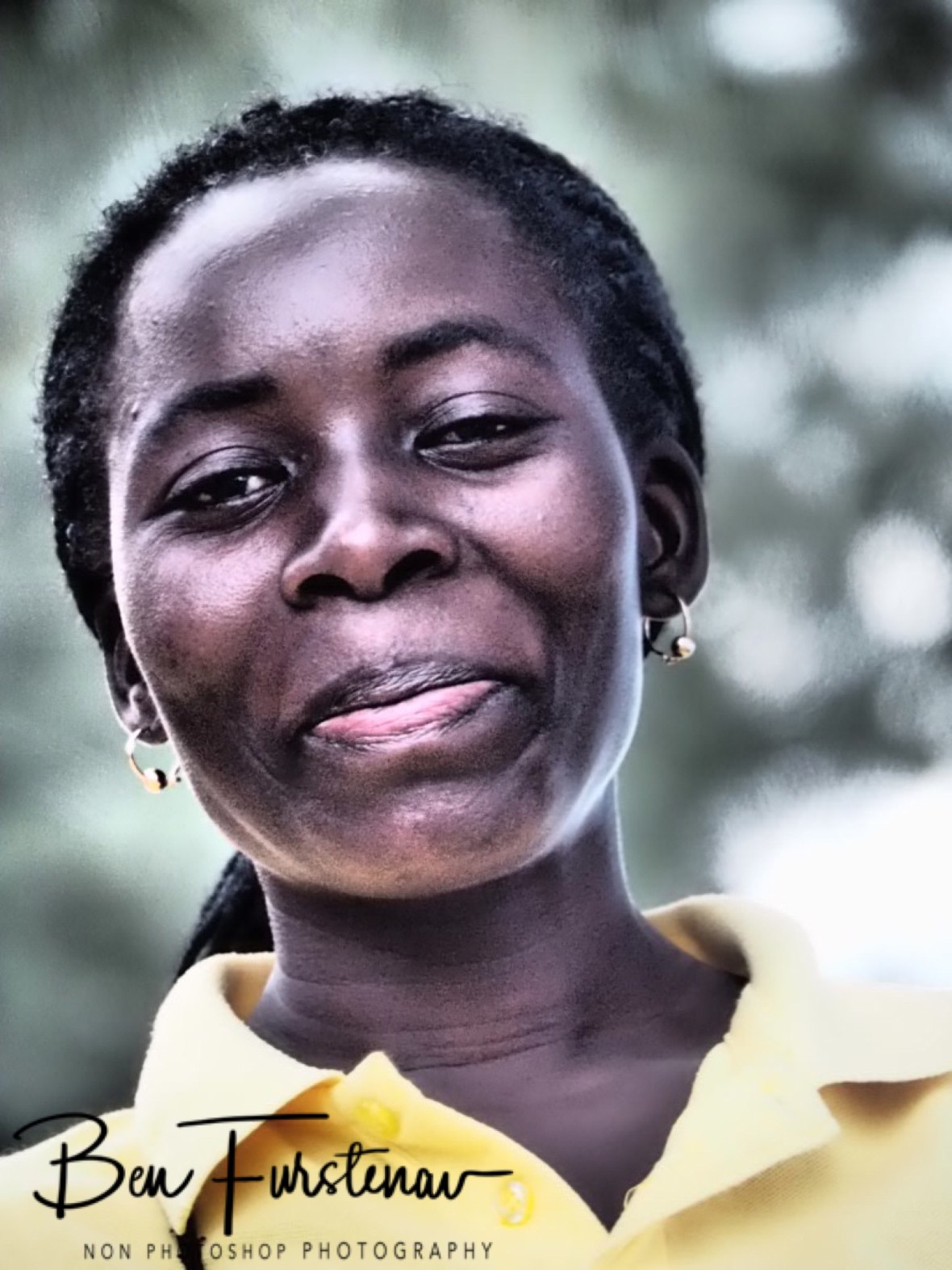 Friendly banana lady, Vilankulo, Mozambique