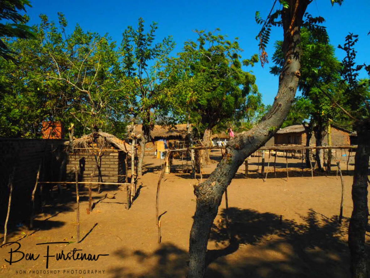 A typical community around Lake Malawi, Monkey Bay, Malawi 