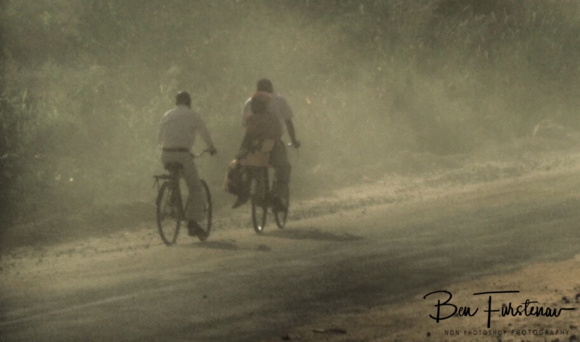 Battling dust near Salima, Malawi 