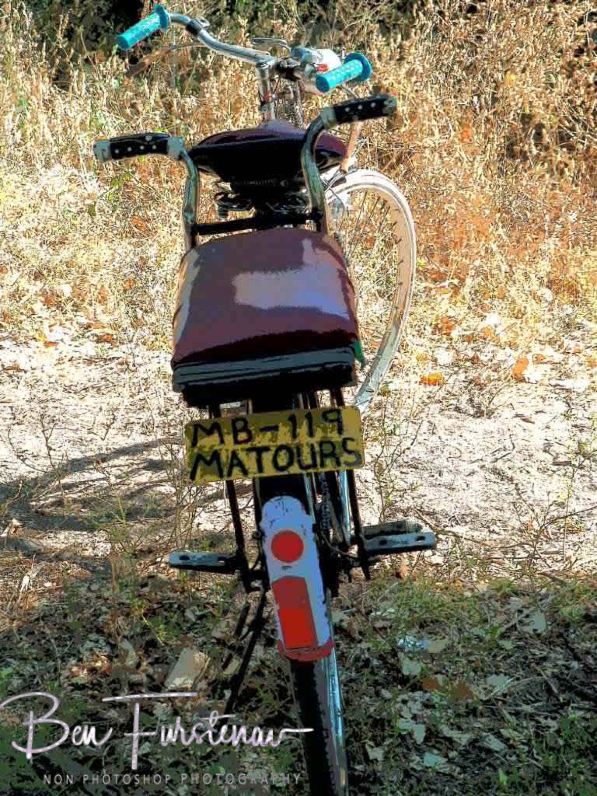 Comfort, style and license plate at Monkey Bay, Lake Malawi, Malawi 