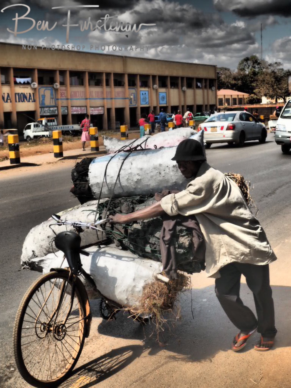 Full load of charcoal, Lilongwe, Malawi 