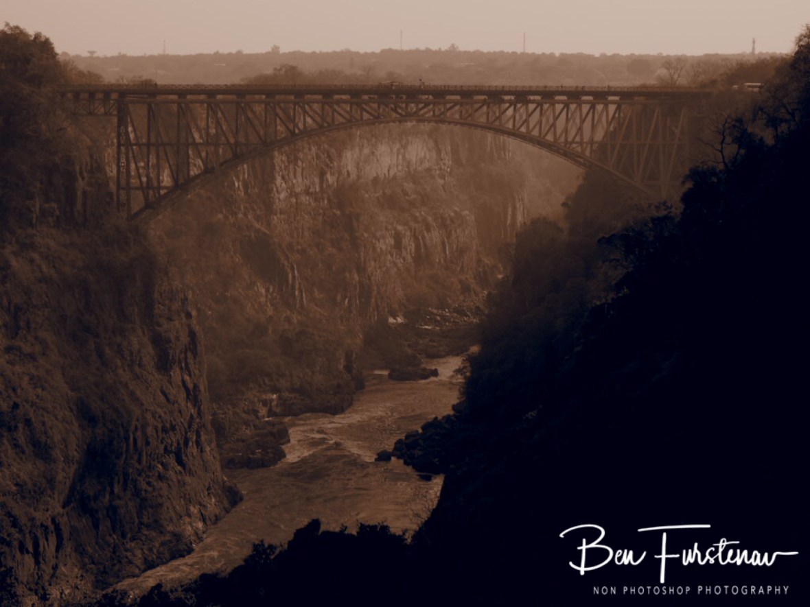 Construction marvel from the early 1900 century, Livingstone, Zambia 