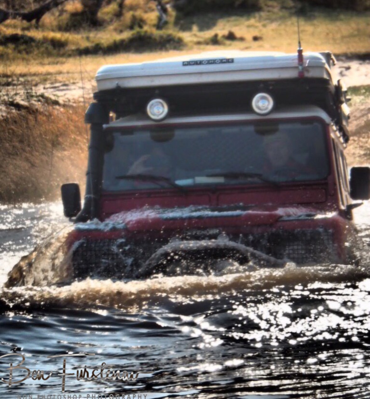 Almost there, Kwai Region, Okavango Delta, Botswana 
