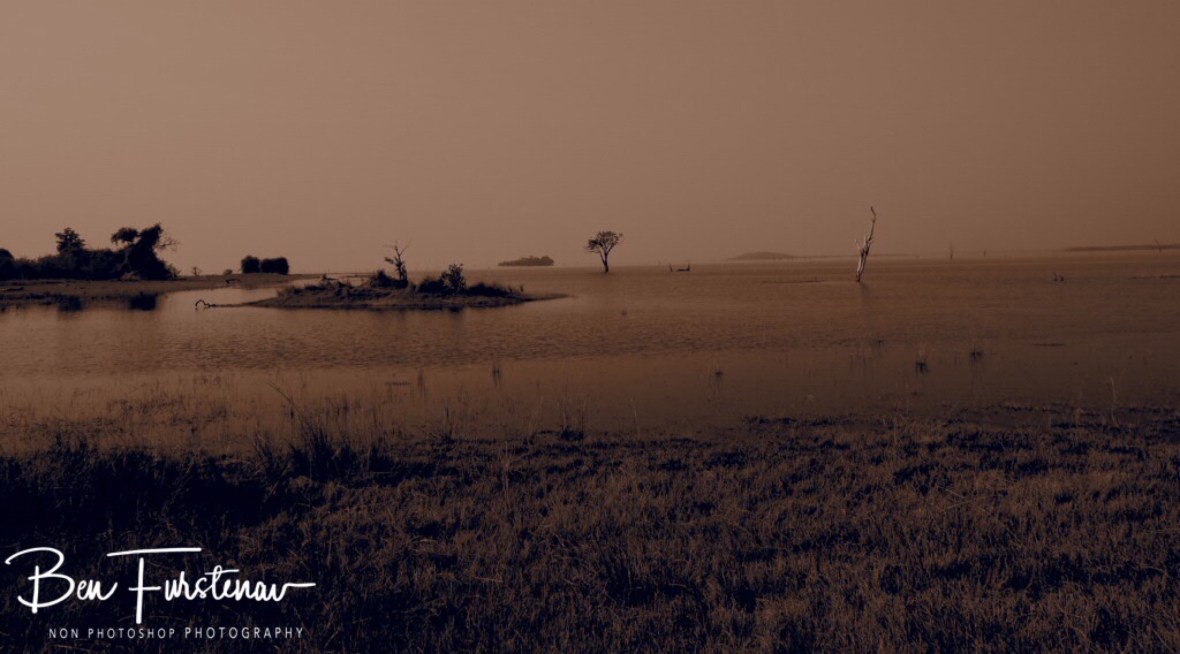 Zambia’s largest lake, Itzehoer-Tezhi, Kafue National Park, Zambia 