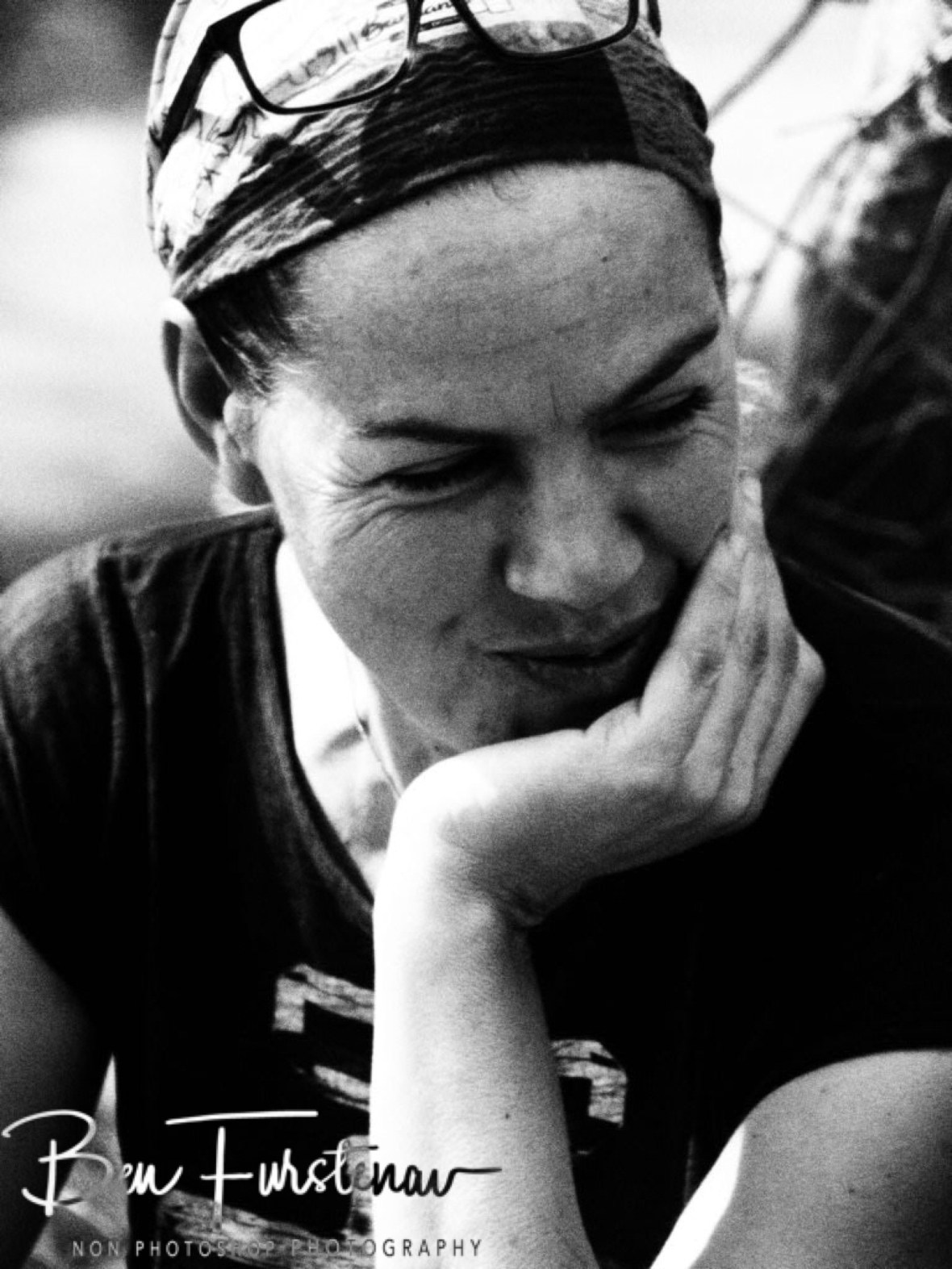 Satisfied smile, Kafue National Park, Zambia 