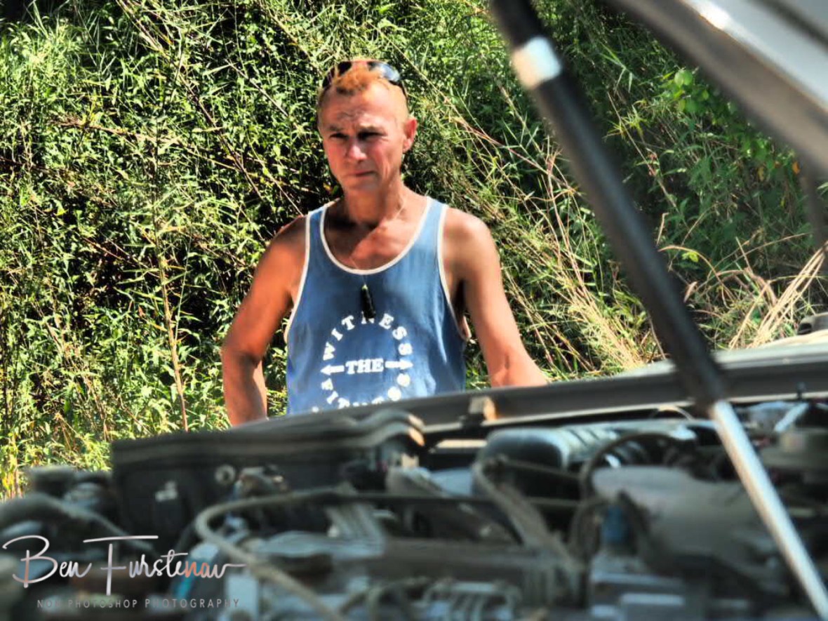 Watching and waiting patiently, Liuwa Plains National Park, Zambia 