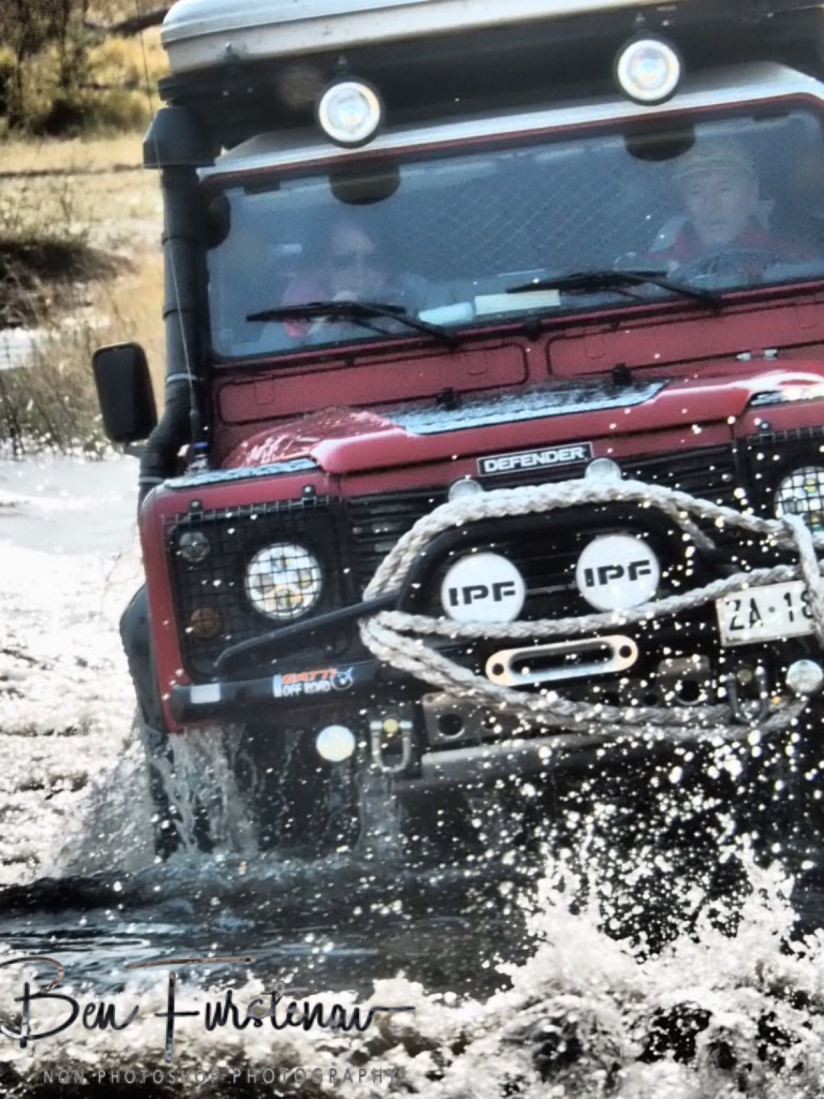 Augustine’s Flash Landrover, Kwai Region, Okavango Delta, Botswana 