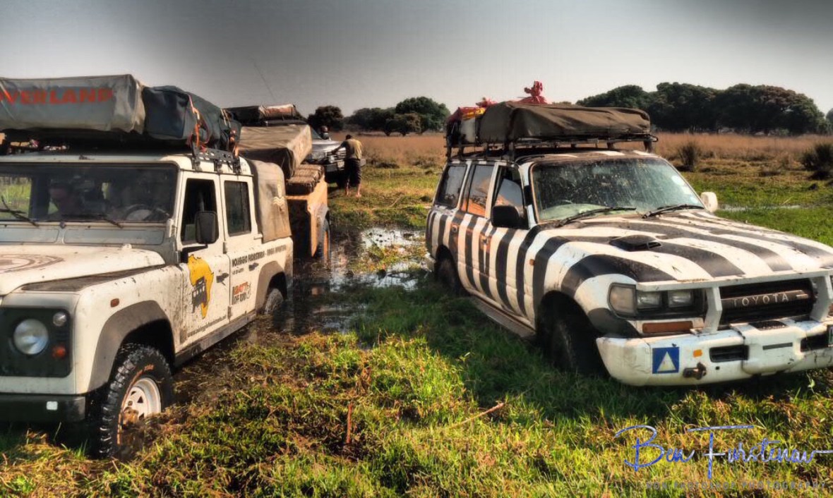 No matter what, Claudio and I stuck together, Liuwa Plains National Park, Zambia 