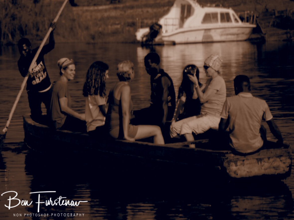 Italian gondola, Liuwa Plains National Park, Zambia 