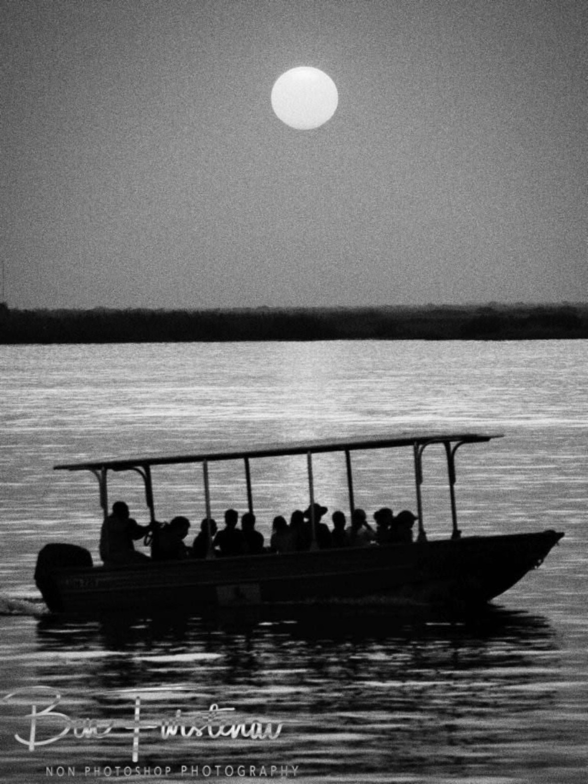 Tourist hotspot,, Chobe River, Okavango Delta, Botswana 