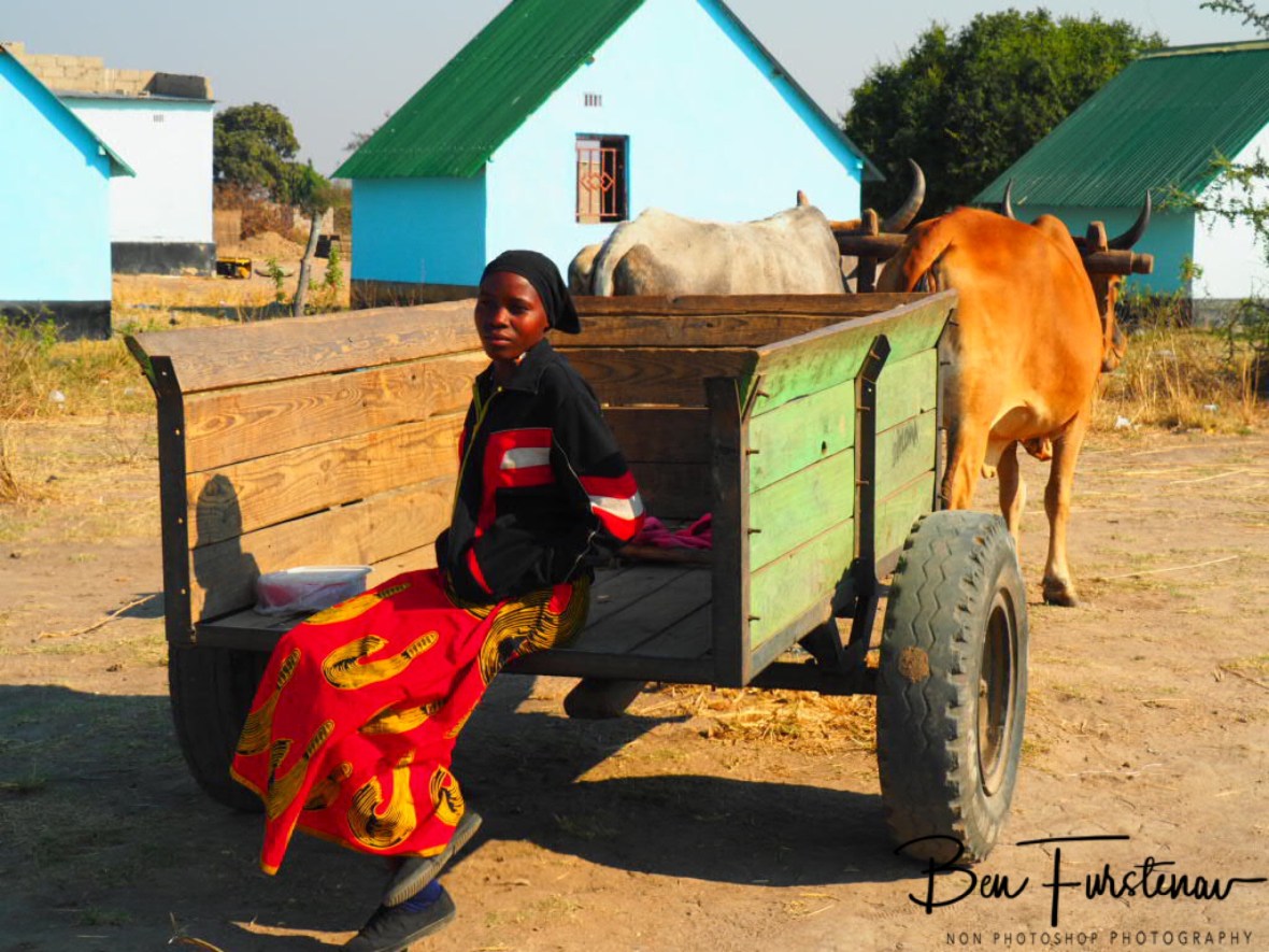 Taxi rank in Zambia, Blue Lagoon National Park, Zambia 