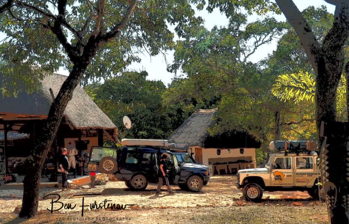 Early morning routine, Pioneer Camp, Lusaka 