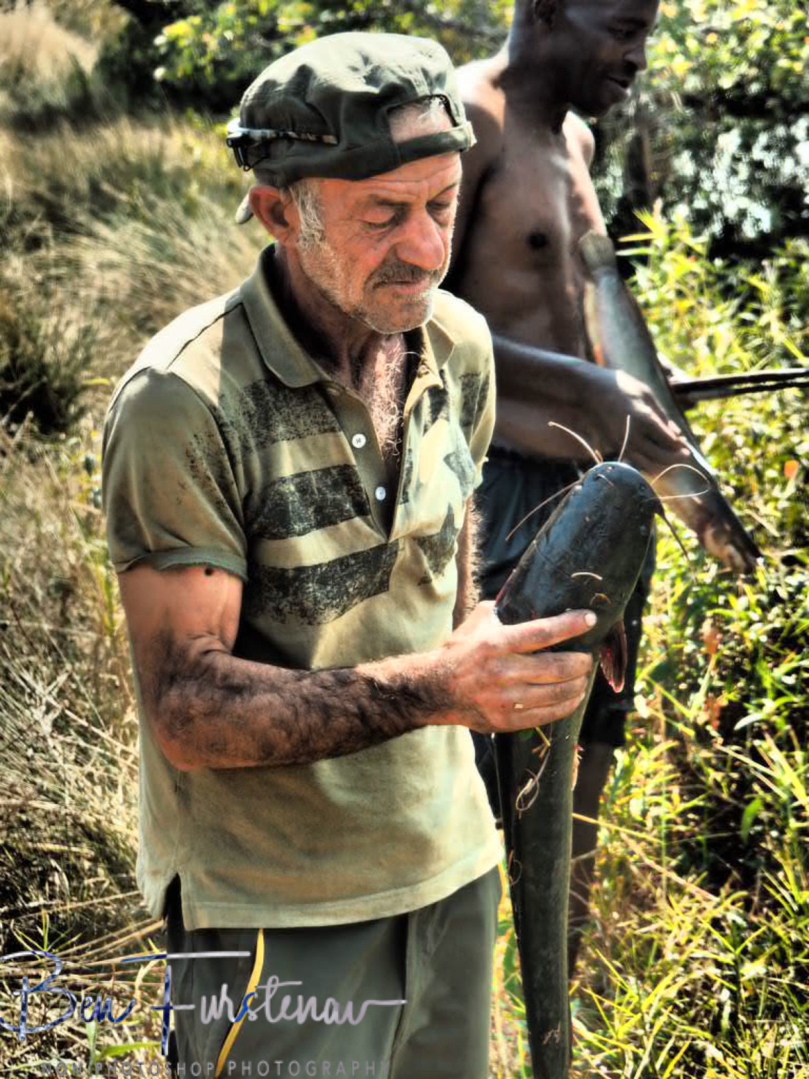 Hungry or impressed, Liuwa Plains National Park, Zambia 