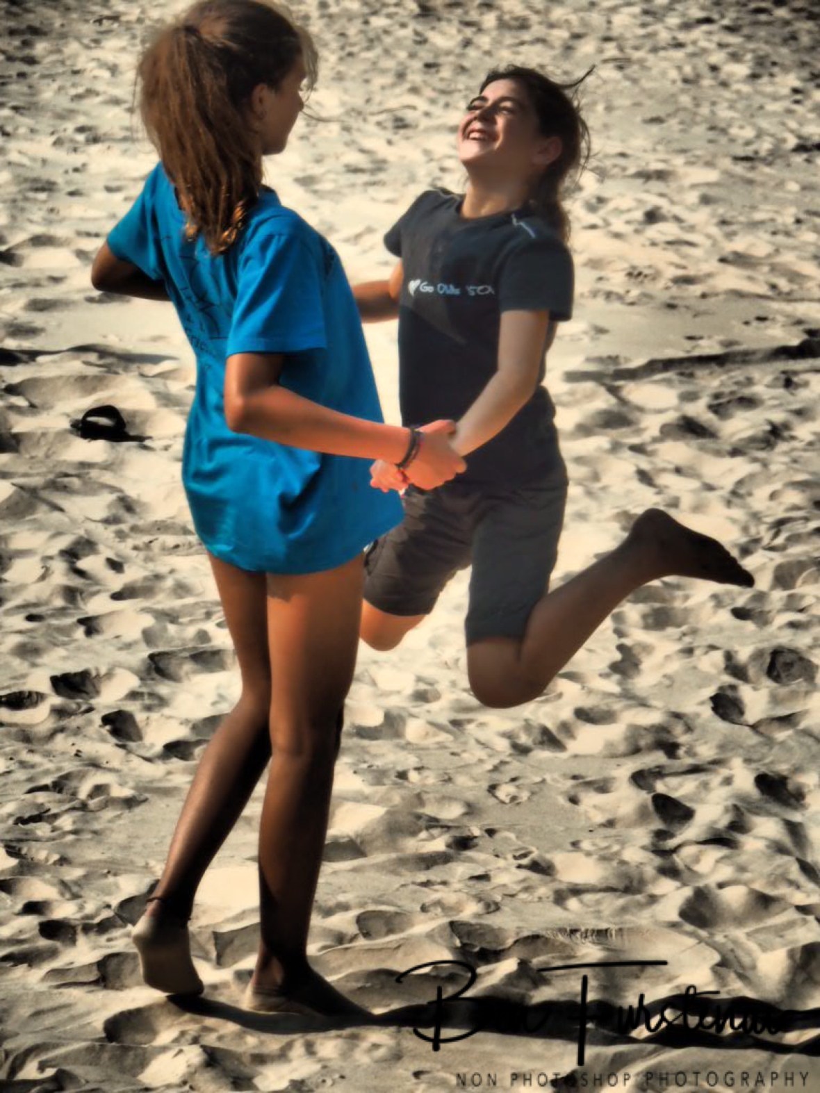 Friends in arms, Sioma Falls, Zambia 