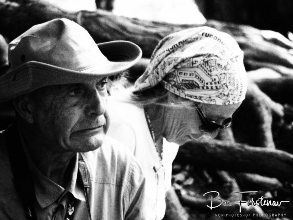 Giovanni and Lorri are not so sure, Kafue National Park, Zambia 
