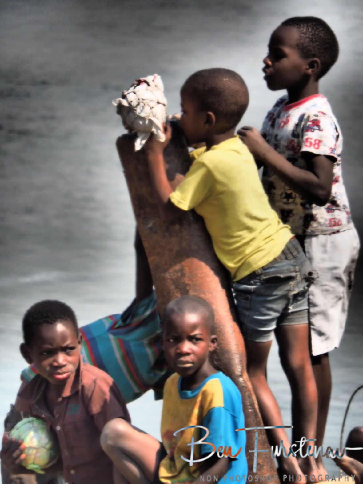 Ferry post, Lukulu, Zambia